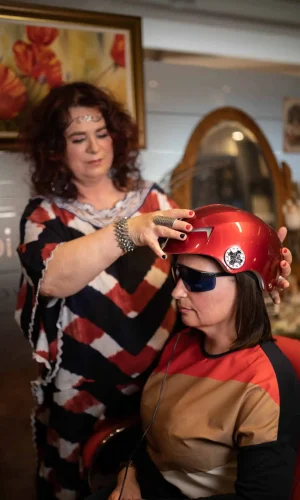 Kezelés lézer sisakkal